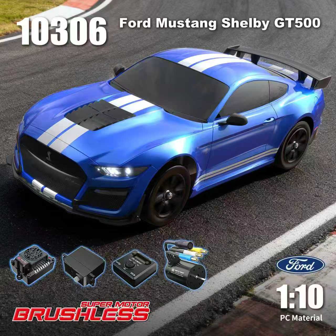 Rc Hobby Toucan - Auto radiocomandata Mjx 1:10 Ford Mustang