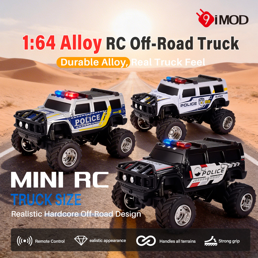Rc Hobby Grade Truck - Auto della Polizia RC 9imod 2.4G