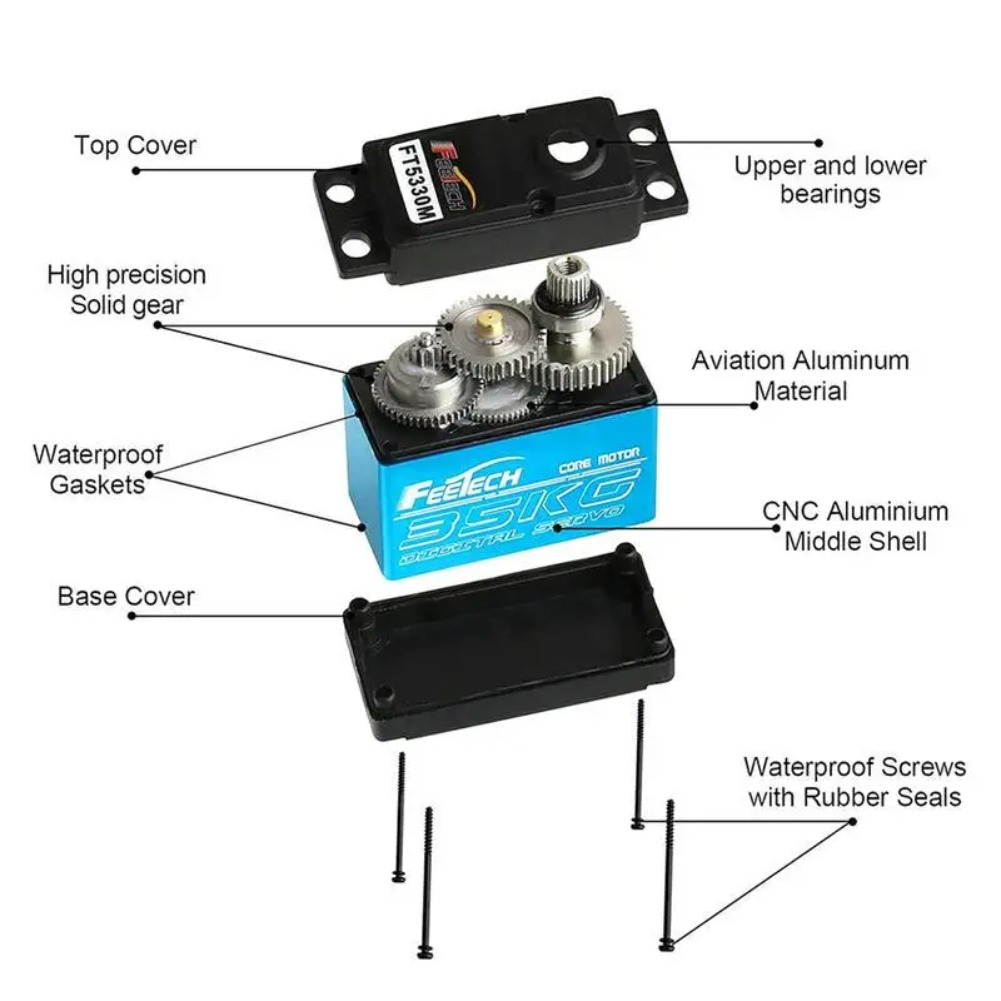 FEETECH FT5330M Servo Digitale - Rc Hobby Shops recensione e prezzo