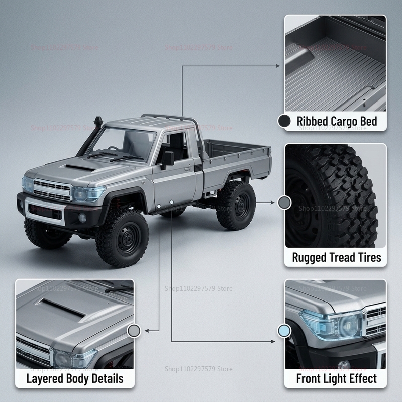 MN82 Pickup 4WD Off-Road PRO A - Rc Hobby Grade Truck recensione e prezzo