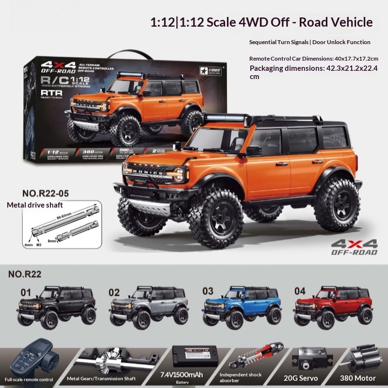 Nuovo in Stock: Auto RC HongXi - Rc Hobby Grade Truck recensione e prezzo