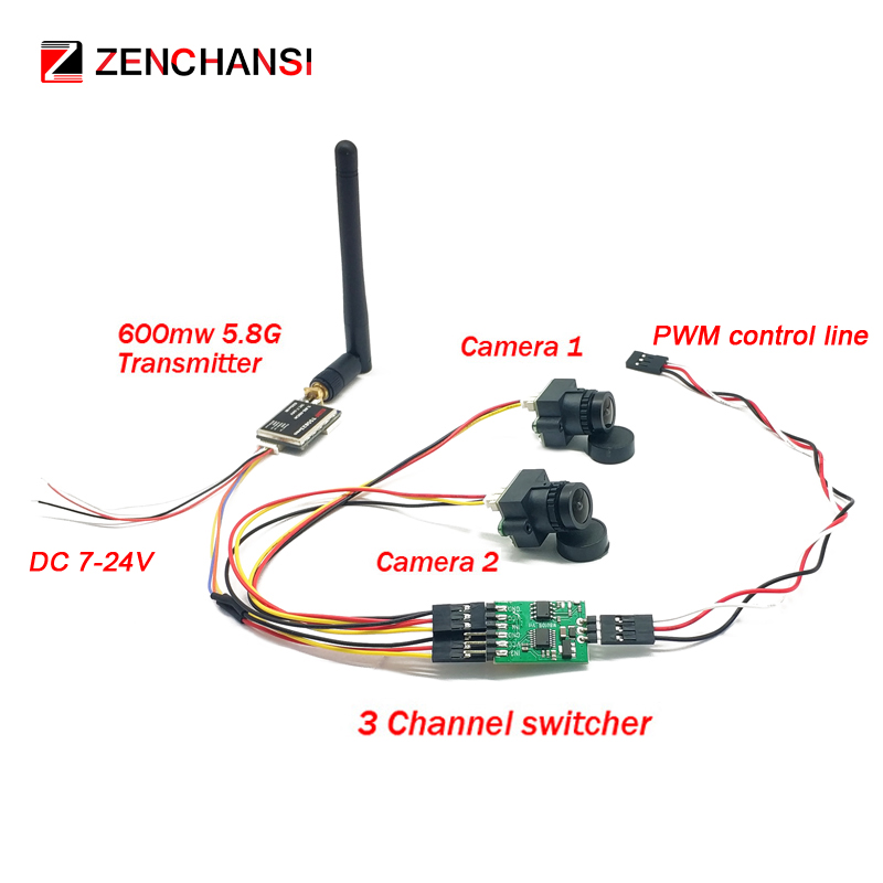 5.8G 48CH Monitor FPV da 4.3 p - Rc Plane Hobby Zone recensione e prezzo