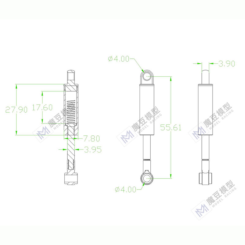 Ammortizzatore in metallo per  - Rc Hobby Grade Truck recensione e prezzo